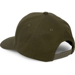 Black Cat Green Flat Peak Cap