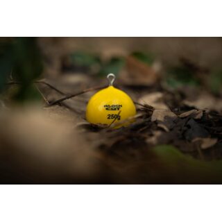 Black Cat Cat Ball gelb