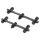Sonik Procarbon Slidelock Adjustable 2-Rod Buzz Bars (pair)