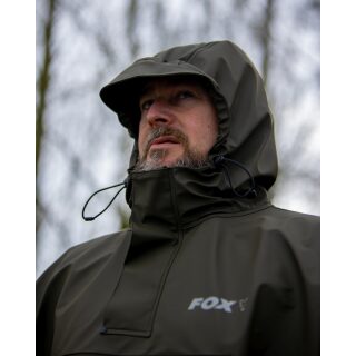 Fox Khaki Poncho - One Size