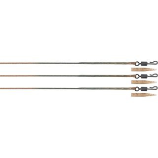 Fox Edges Camo 50lb Leadcore Leaders 3pcs