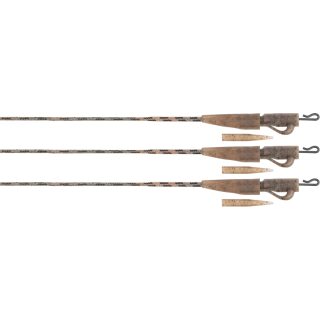Fox Edges Camo 40lb Submerge Lead Clip Leaders 3 pcs