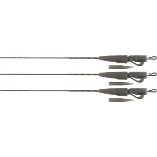 Fox Edges Naturals Submerge Lead Clip Leaders 30lb 3pcs