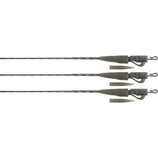 Fox Edges Naturals Submerge Lead Clip Leaders 40lb 3pcs