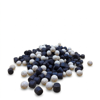 Black&White Halibut MIX 20 kg 14/16 mm