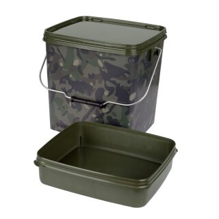 Trakker Camo Square Container incl. tray 13L
