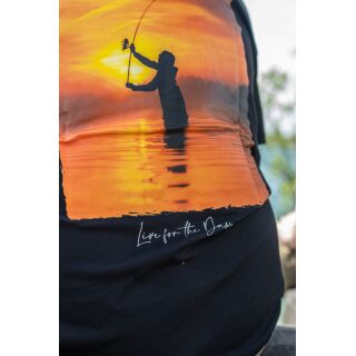 Korda Sunrise Tee Black XXL