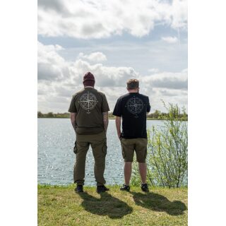 Korda Compass Tee Black XXL