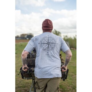 Korda Compass Tee Heather Grey XXL
