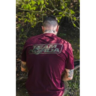 Korda TK Digi Kamo Tee Burgundy M