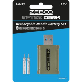 Zebco After Dark Set LIR425/3.7V - wiederaufladbare Stabakkus