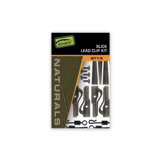 Fox Edges Naturals Slik Lead Clip Kit