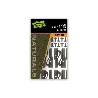 Fox Edges Naturals Slik Lead Clip + Pegs