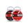 Spomb Tapered Braided Leaders Black 3pcs 40lb-18lb