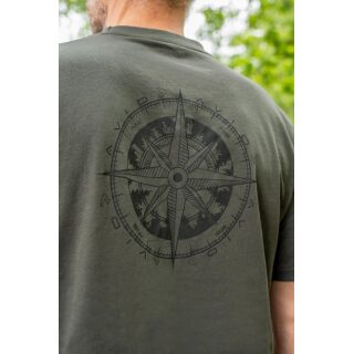 Avid Carp Bearing T-Shirt green