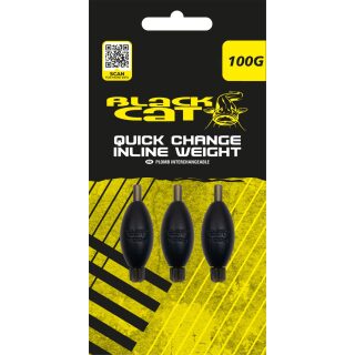 Black Cat Quick Change Inline Weights 100g
