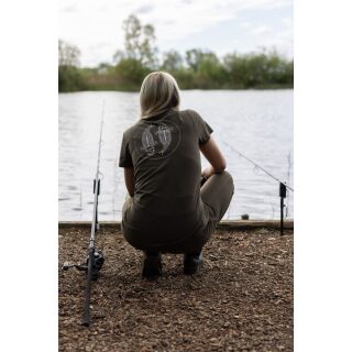 Korda Womens Mandala T-Shirt Dark Olive M