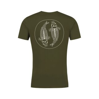 Korda Womens Mandala T-Shirt Dark Olive L