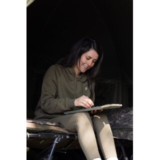 Korda Womens Kore Hoodie Dark Olive L
