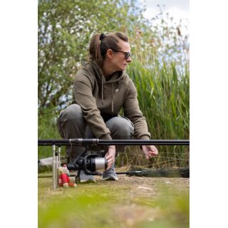 Korda Womens Kore Hoodie Dark Olive L