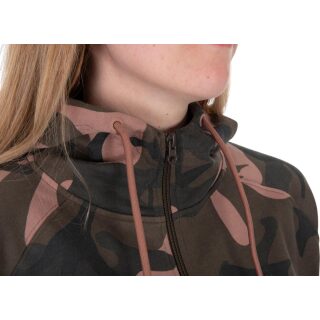 Fox Womens Zipped Camo Hoodie XL