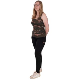 Fox Womens Black Lined Leggings S