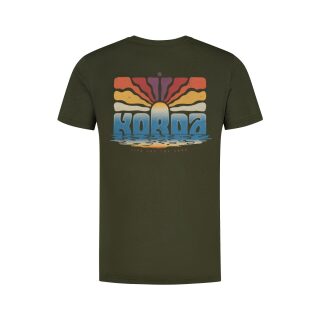 Korda Dawn Vibes Tee Dark Olive L