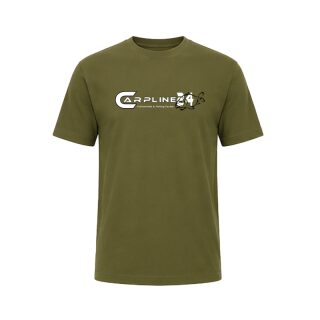 Carpline24 Limited Logo Tee olive green L