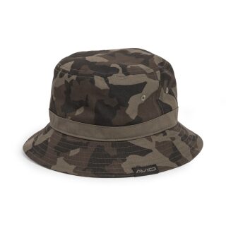 Avid Carp Distortion Bucket Hat Dark Camo