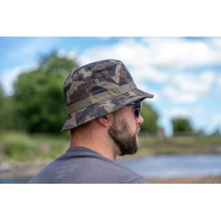 Avid Carp Distortion Bucket Hat Dark Camo