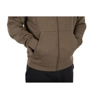 Fox Collection Zipped Hoody - Green