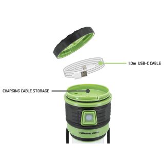 Delphin AURA+ UC Campinglampe
