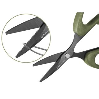 Delphin BladeX geriffelte Schere Long Titan