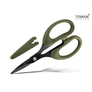 BladeX geriffelte Schere Long Titan - Delphin