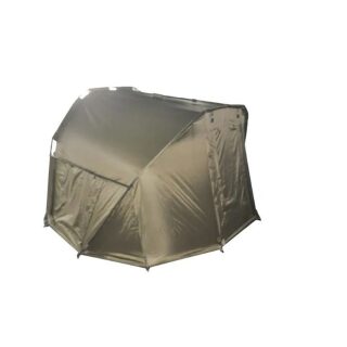 Carpline24 Set 3-teilig – Economic 2 Mann Bivvy, 2x 6-Bein Bedchair
