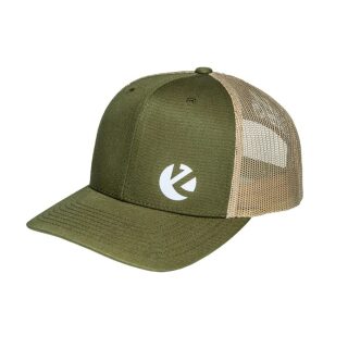 Zeck Fishing Curved-Brim Trucker Cap Green
