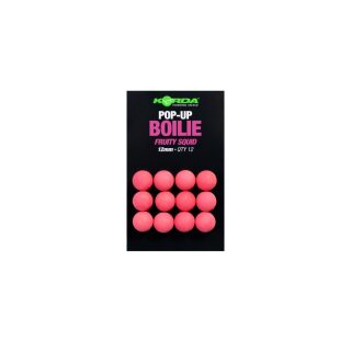 Korda Pop Up Boilie Fruity Squid Pink 12mm