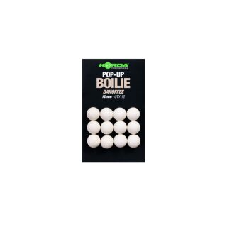 Korda Pop Up Boilie Banoffee White 12mm