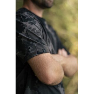 Korda Tee Black Kamo