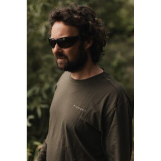 Korda Mindset Minimal LS Tee Dark Olive