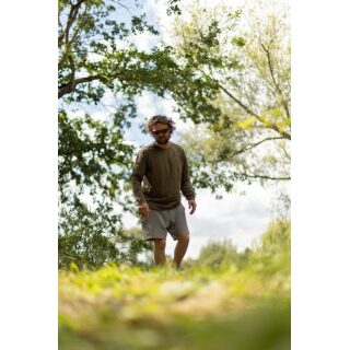 Korda Mindset Minimal LS Tee Dark Olive