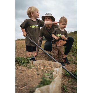 Korda Kids TK T-Shirt Dark Olive