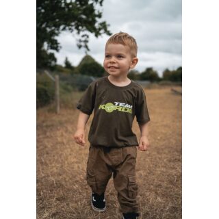 Korda Kids TK T-Shirt Dark Olive