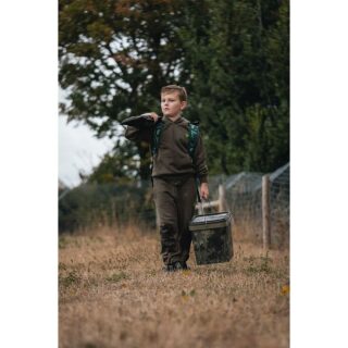Korda Kids Kore Hoodie Dark Olive