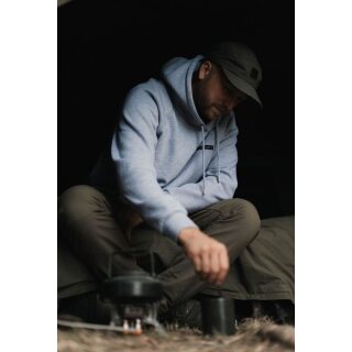 Korda Mindset Patch Hoodie Heather Grey