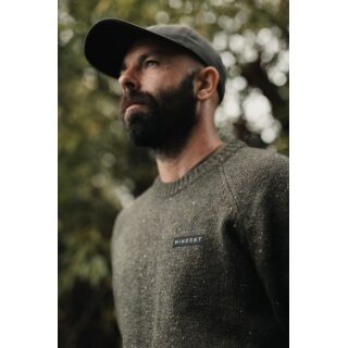 Korda Mindset Fisherman Knitted Sweater Dark Olive