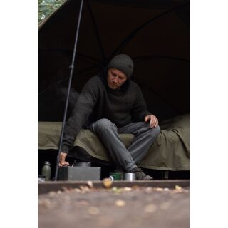 Korda Mindset Fisherman Knitted Sweater Dark Olive