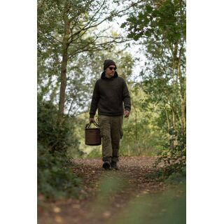 Korda Mindset Fisherman Knitted Sweater Dark Olive