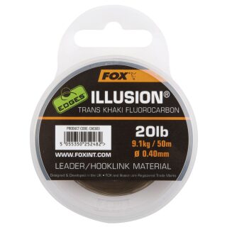 Fox - EDGES Illusion - Trans Khaki 0.40mm