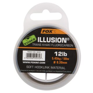 Fox - EDGES Illusion Soft - Trans Khaki 12lb/0.30mm